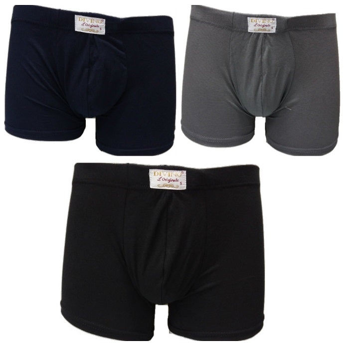 6 Slip uomo Nottingham Midi in filo di scozia con elastico infilato art SM416