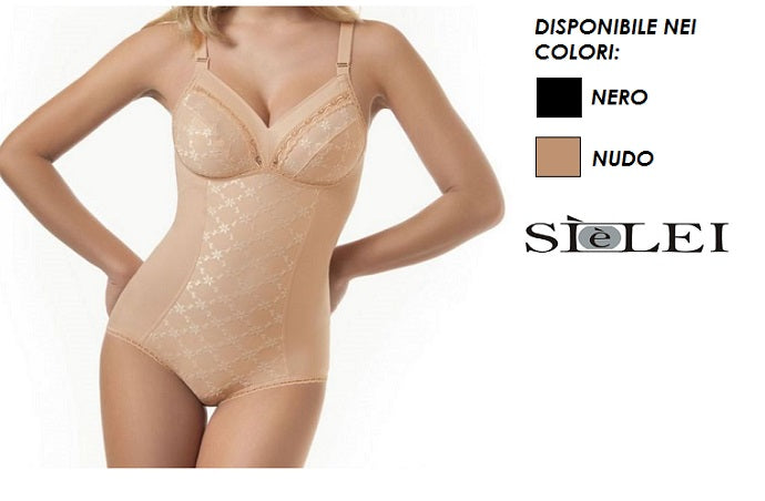 Body Modellatore Donna Liscio - Senza Ferretto, Coppa B, Modello 523, Comfort Elevato - Foto 8